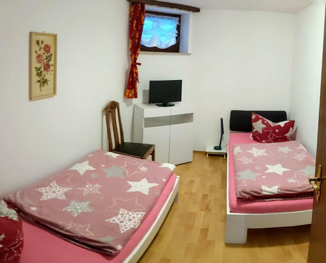 Ferienwohnung Mit Terrasse グリンマ エクステリア 写真